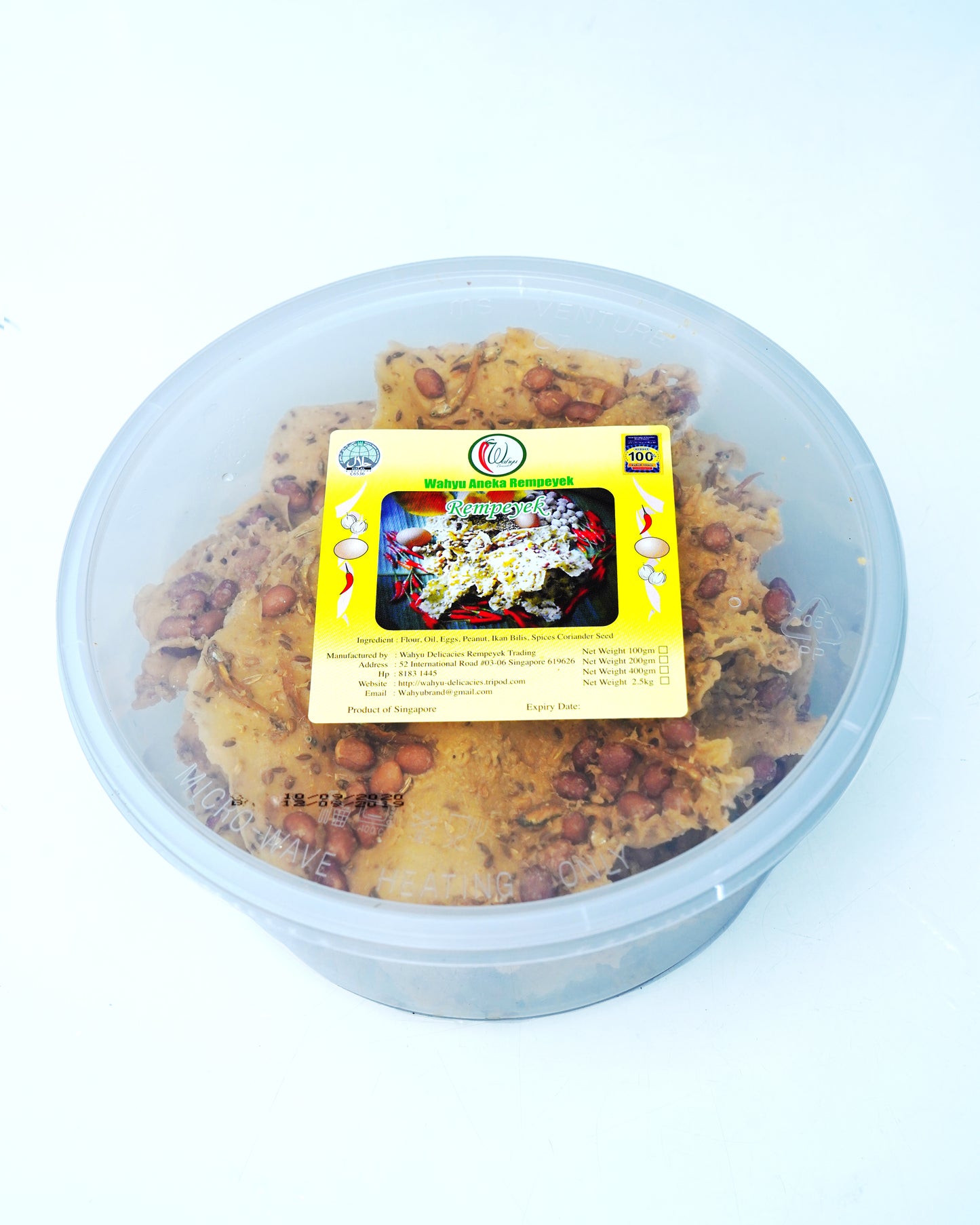 Rempeyek Peanut (Kacang), 400g