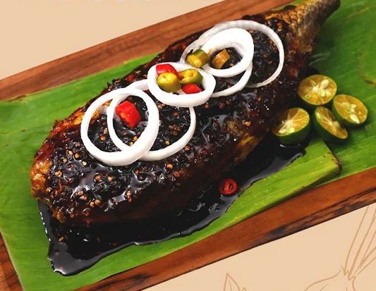 Grilled Rawon Ikan Ayam Ayam