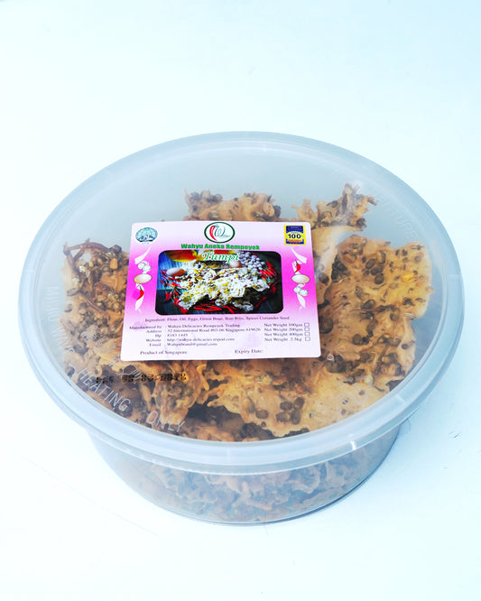 Rempeyek Green Bean (Tumpi), 400g